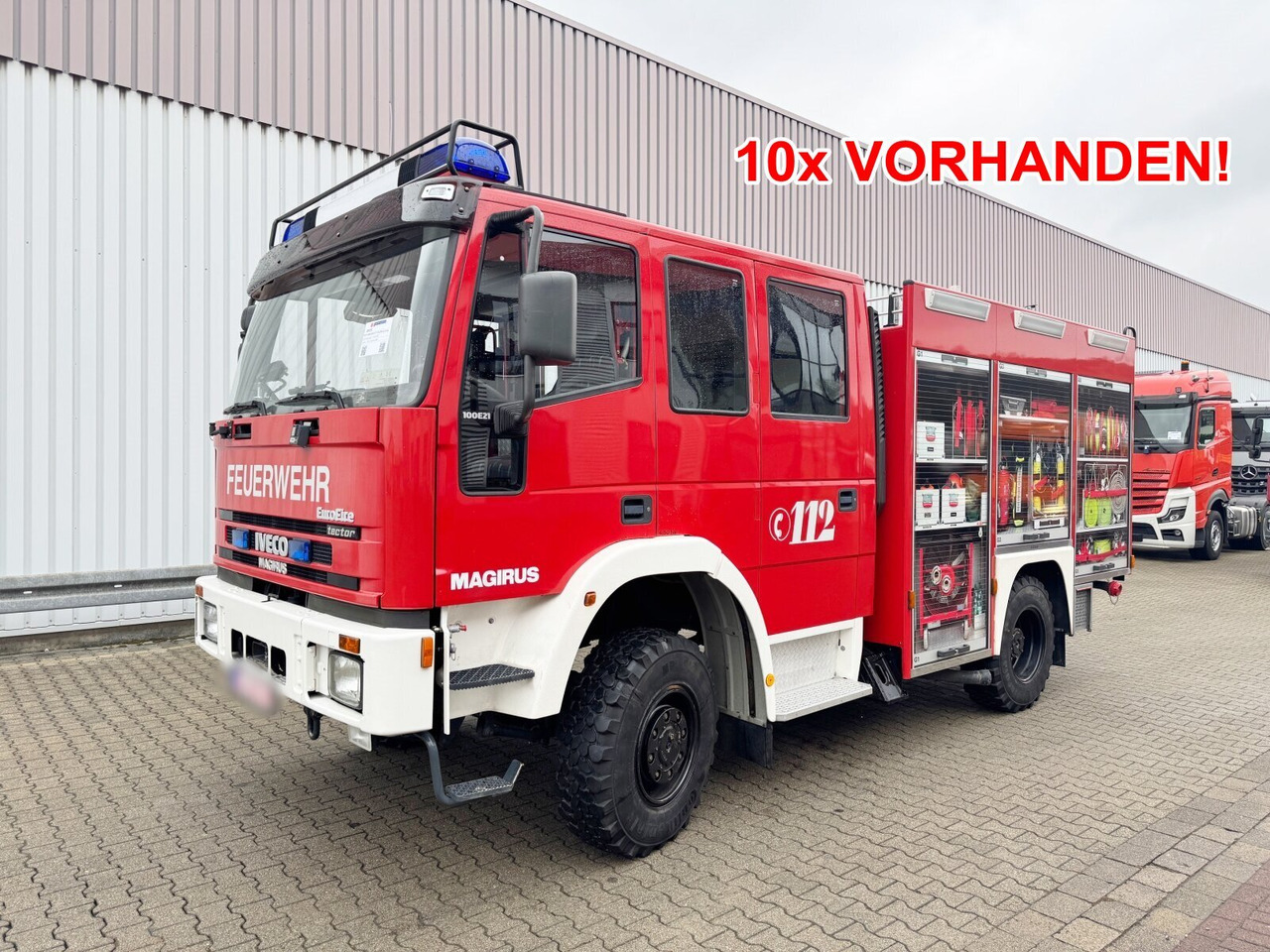 FF 100 EW 4x4 Doka EuroFire FF 100 E 21 WR tector 4x4 Doka, LF 8/6 - Ambulancia: foto 1 FF 100 EW 4x4 Doka EuroFire FF 100 E 21 WR tector 4x4 Doka, LF 8/6 - Ambulancia: foto 1