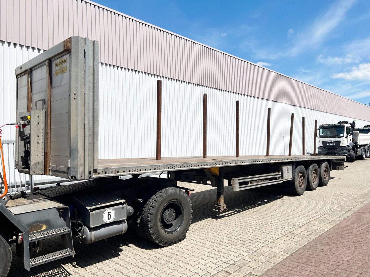 Humbaur HSA 2006 HSA 2006, Verzinkt - Semirremolque plataforma/ Caja abierta: foto 1 Humbaur HSA 2006 HSA 2006, Verzinkt - Semirremolque plataforma/ Caja abierta: foto 1