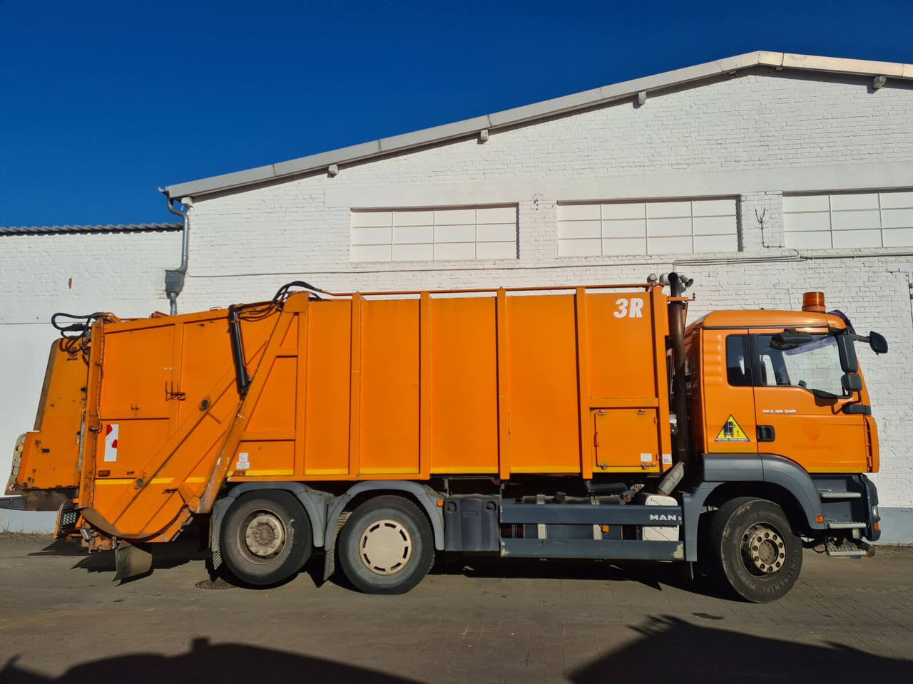 Camión de basura para transporte de basura MAN TGA 28.320 6x2-4 BL TGA 28.320 6X2-4 BL, Lenkachse, Schörling 3R20SEW, Zöller-Schüttung: foto 9