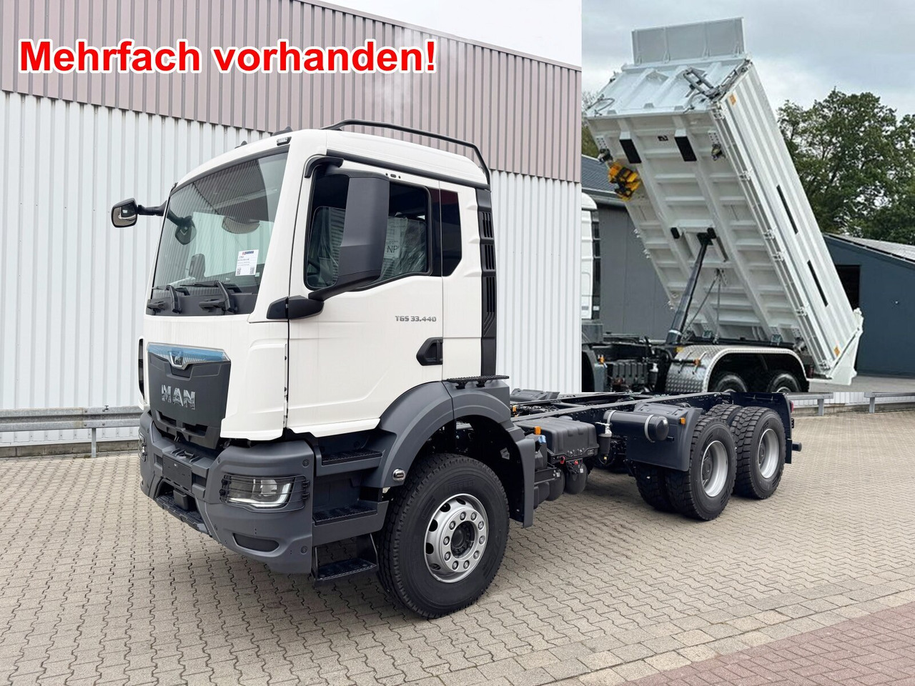 MAN TGS 33.440 6x4 BB TGS 33.440 6x4 BB, Alu-Bordwände, mehrfach vorhanden! - Camión volquete: foto 1 MAN TGS 33.440 6x4 BB TGS 33.440 6x4 BB, Alu-Bordwände, mehrfach vorhanden! - Camión volquete: foto 1