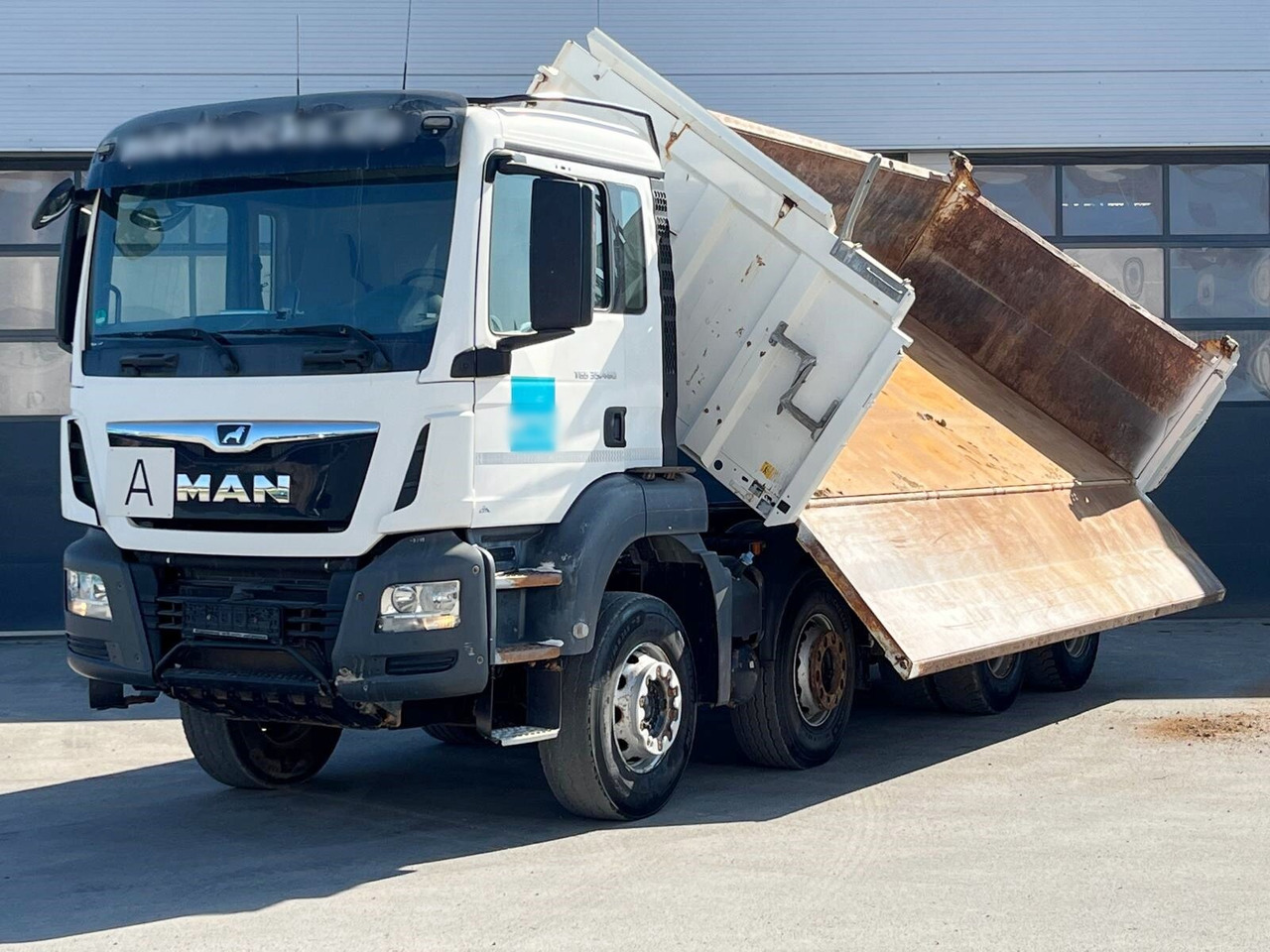 MAN TGS 35.460 8X4 BB TGS 35.460 8X4 BB, Meiller Bordmatik 13m³ - Camión volquete: foto 1 MAN TGS 35.460 8X4 BB TGS 35.460 8X4 BB, Meiller Bordmatik 13m³ - Camión volquete: foto 1