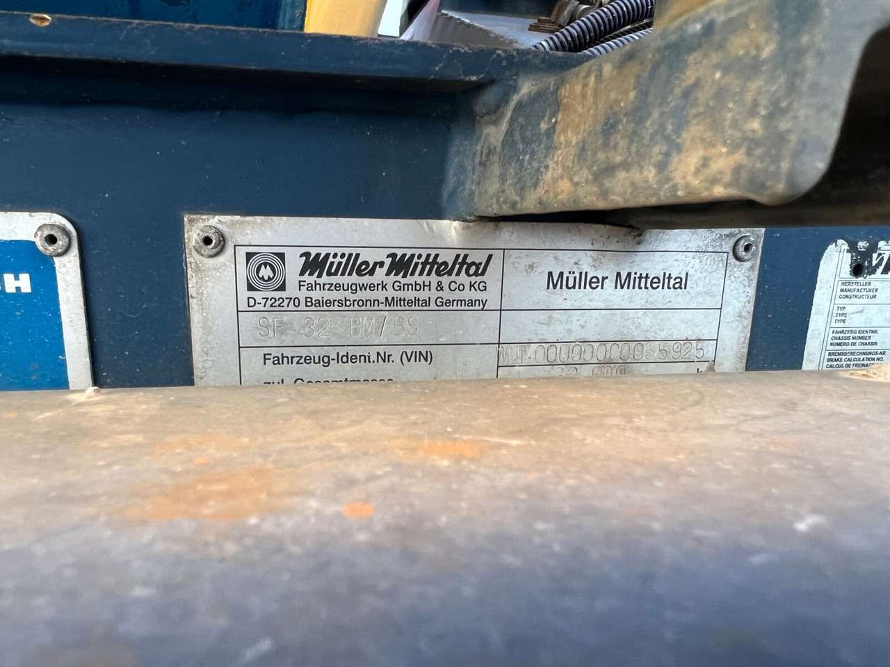 MÜLLER MITTELTAL SF 32 BM/BS mit LIEBHERR Betonmischer ca. 10m³ MÜLLER MITTELTAL SF 32 BM/BS mit LIEBHERR Betonmischer ca. 10m³, Liftachse - Semirremolque hormigonera: foto 3 MÜLLER MITTELTAL SF 32 BM/BS mit LIEBHERR Betonmischer ca. 10m³ MÜLLER MITTELTAL SF 32 BM/BS mit LIEBHERR Betonmischer ca. 10m³, Liftachse - Semirremolque hormigonera: foto 3