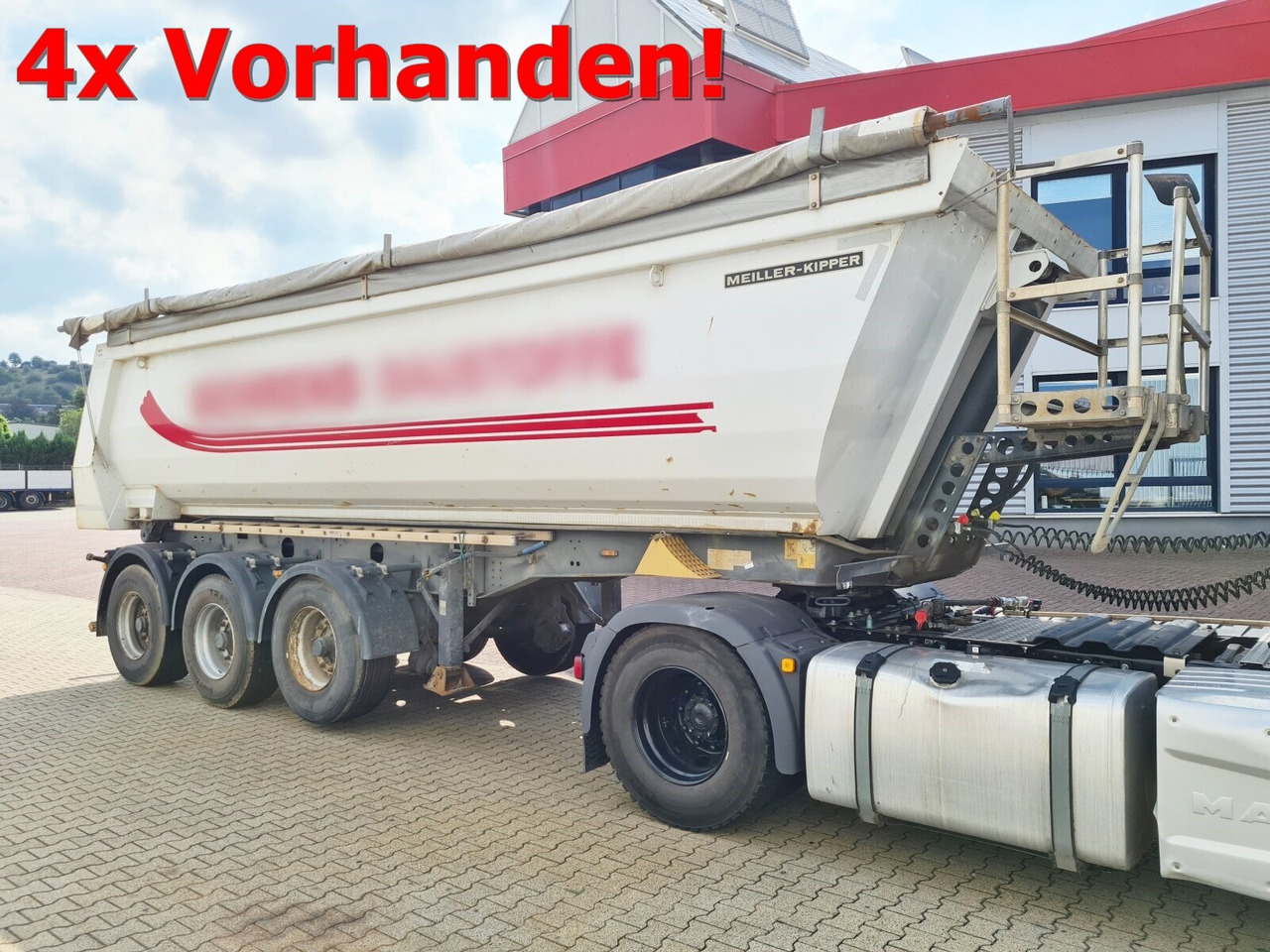 Meiller MHPS 12/27 MHPS 12/27 NOSS2, Stahlmulde ca. 26m³, Liftachse - Semirremolque volquete: foto 1 Meiller MHPS 12/27 MHPS 12/27 NOSS2, Stahlmulde ca. 26m³, Liftachse - Semirremolque volquete: foto 1