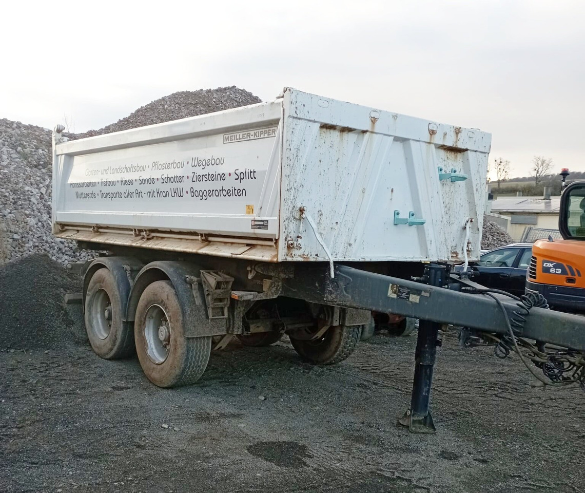 Meiller MZDA 18/21 MZDA 18/21, Stahlbordwände, ca. 11m³ - Remolque volquete: foto 2 Meiller MZDA 18/21 MZDA 18/21, Stahlbordwände, ca. 11m³ - Remolque volquete: foto 2