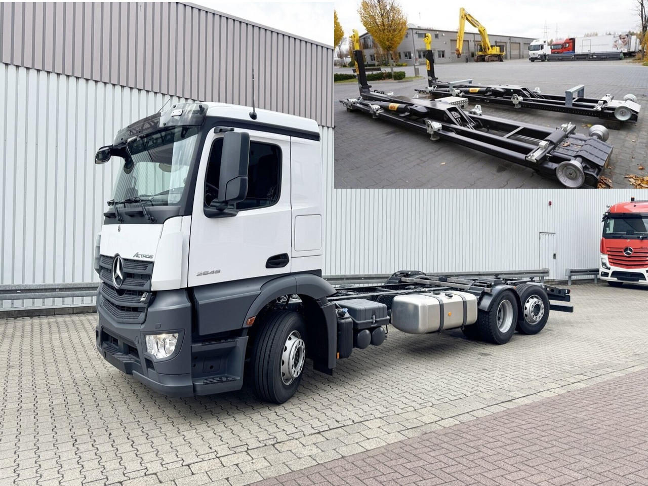 Mercedes-Benz Actros 2548 L 6x2 Actros 2548 L 6x2, Retarder, Lenk-/Liftachse - Camión multibasculante: foto 1 Mercedes-Benz Actros 2548 L 6x2 Actros 2548 L 6x2, Retarder, Lenk-/Liftachse - Camión multibasculante: foto 1