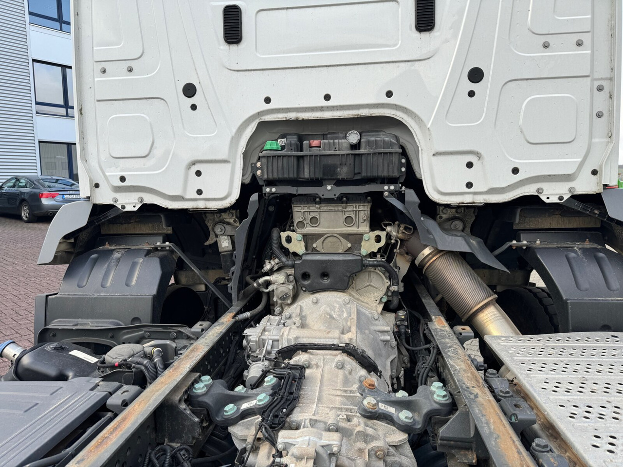 Camión grúa Mercedes-Benz Arocs 1840 L 4x2 Arocs 1840 L 4x2, Kran Palfinger PK12001L, Hochstand: foto 15 Camión grúa Mercedes-Benz Arocs 1840 L 4x2 Arocs 1840 L 4x2, Kran Palfinger PK12001L, Hochstand: foto 15