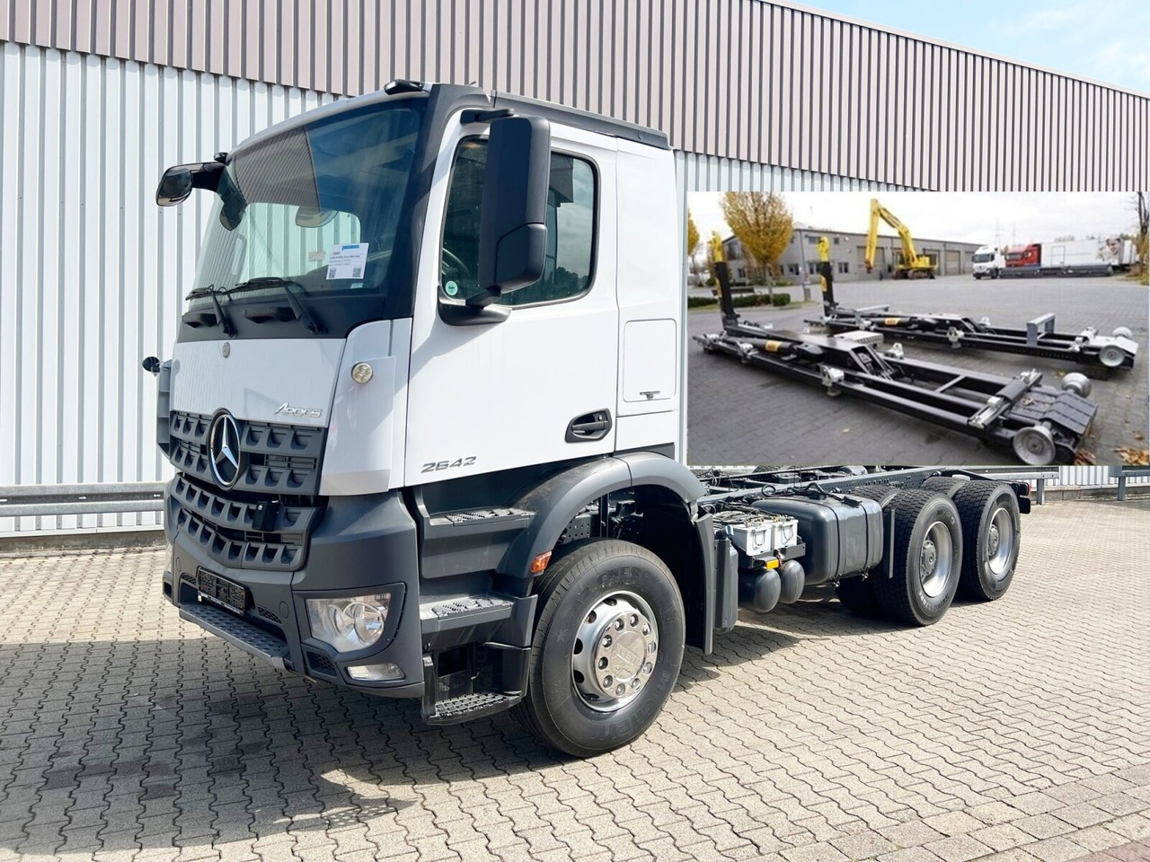 Mercedes-Benz Arocs 2642 K 6x4 Arocs 2642 K 6x4/33 , Retarder, Motorabtrieb - Camión multibasculante: foto 1 Mercedes-Benz Arocs 2642 K 6x4 Arocs 2642 K 6x4/33 , Retarder, Motorabtrieb - Camión multibasculante: foto 1