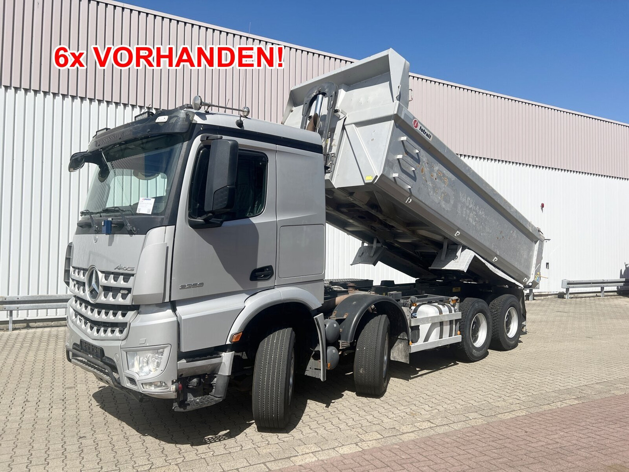 Mercedes-Benz Arocs 3251 LK 8x4/4 Arocs 3251 LK 8x4/4, Retarder, Stahlmulde ca. 15m³, hydr. Heckklappe - Dúmper: foto 1 Mercedes-Benz Arocs 3251 LK 8x4/4 Arocs 3251 LK 8x4/4, Retarder, Stahlmulde ca. 15m³, hydr. Heckklappe - Dúmper: foto 1