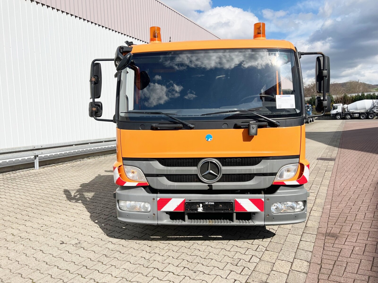 Camión grúa, Camión caja abierta Mercedes-Benz Atego 1024 L 4x2 Atego 1024 L 4x2 mit Kran Fassi F80A.0.21: foto 8