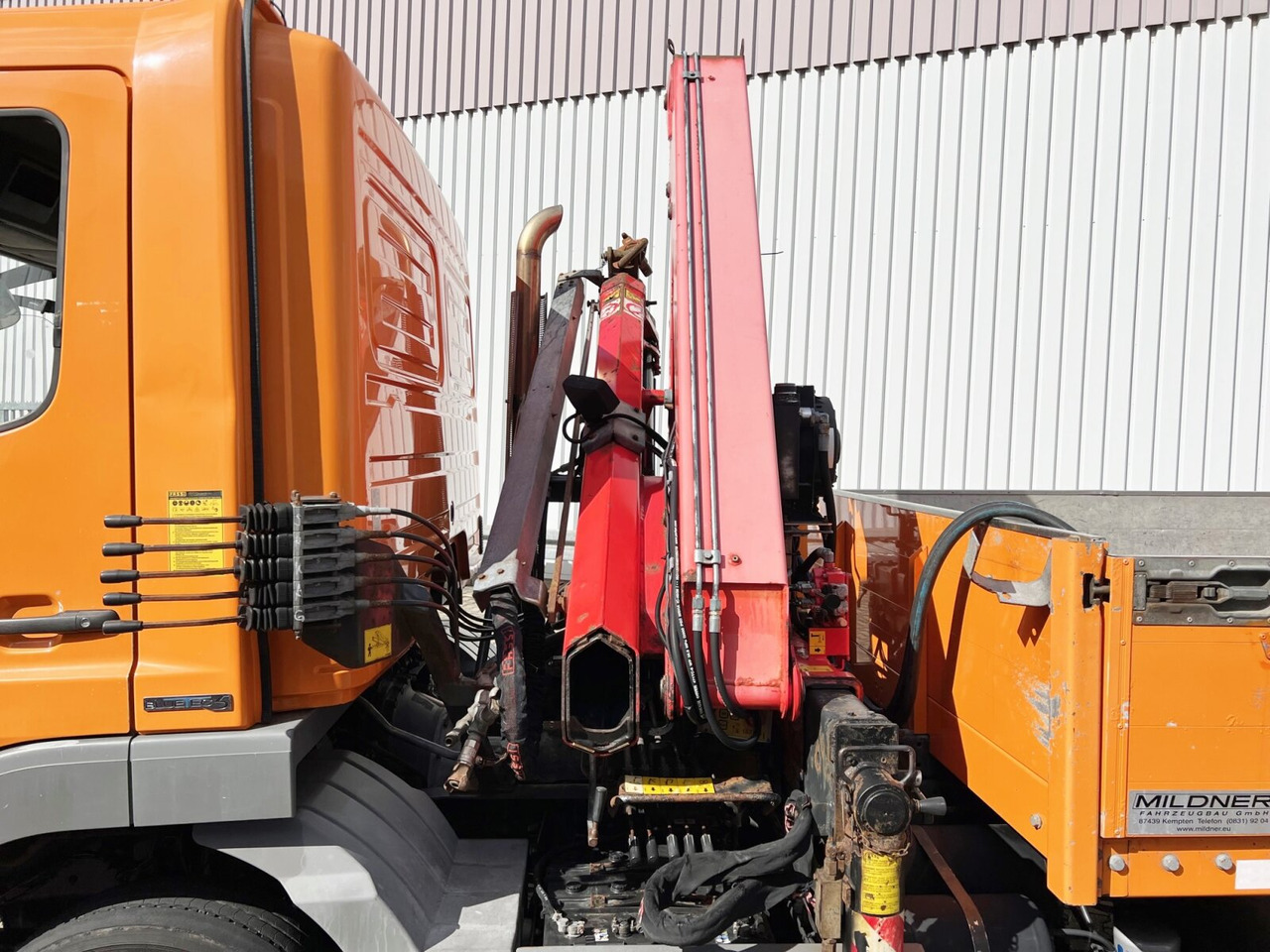 Camión grúa, Camión caja abierta Mercedes-Benz Atego 1024 L 4x2 Atego 1024 L 4x2 mit Kran Fassi F80A.0.21: foto 15