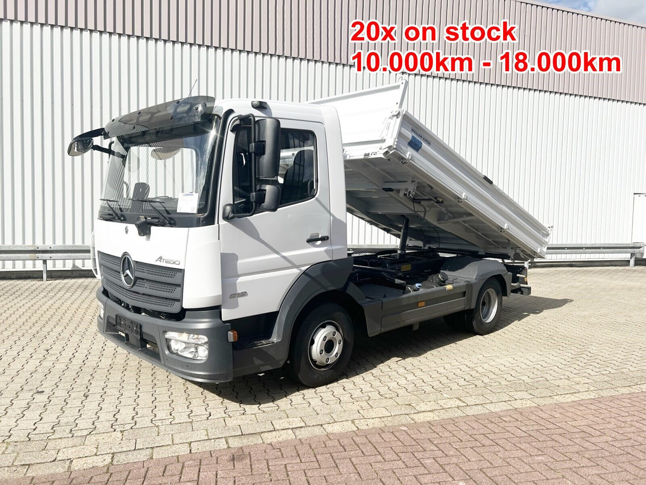 Mercedes-Benz Atego 818/23 K 4x2 Atego 818/23 4x2, 2x AHK, Meiller-Kipper, mehrfach Vorhanden! - Camión chasis: foto 1 Mercedes-Benz Atego 818/23 K 4x2 Atego 818/23 4x2, 2x AHK, Meiller-Kipper, mehrfach Vorhanden! - Camión chasis: foto 1