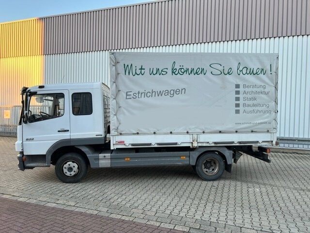 Camión lona Mercedes-Benz Atego 822 4x2 Atego 822 4x2, Doka mit Kombisitzbank: foto 12