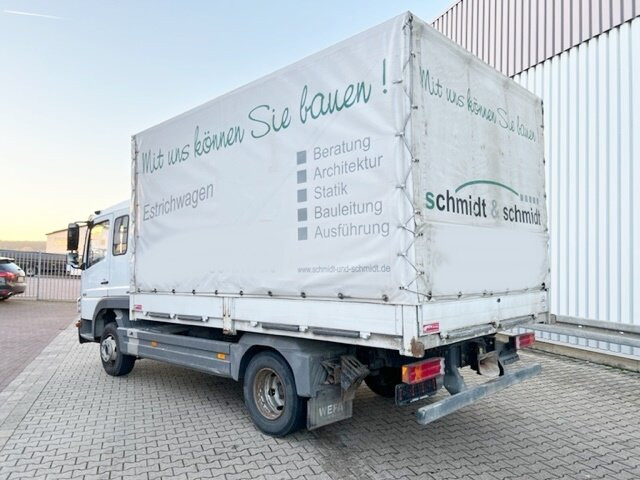 Camión lona Mercedes-Benz Atego 822 4x2 Atego 822 4x2, Doka mit Kombisitzbank: foto 11