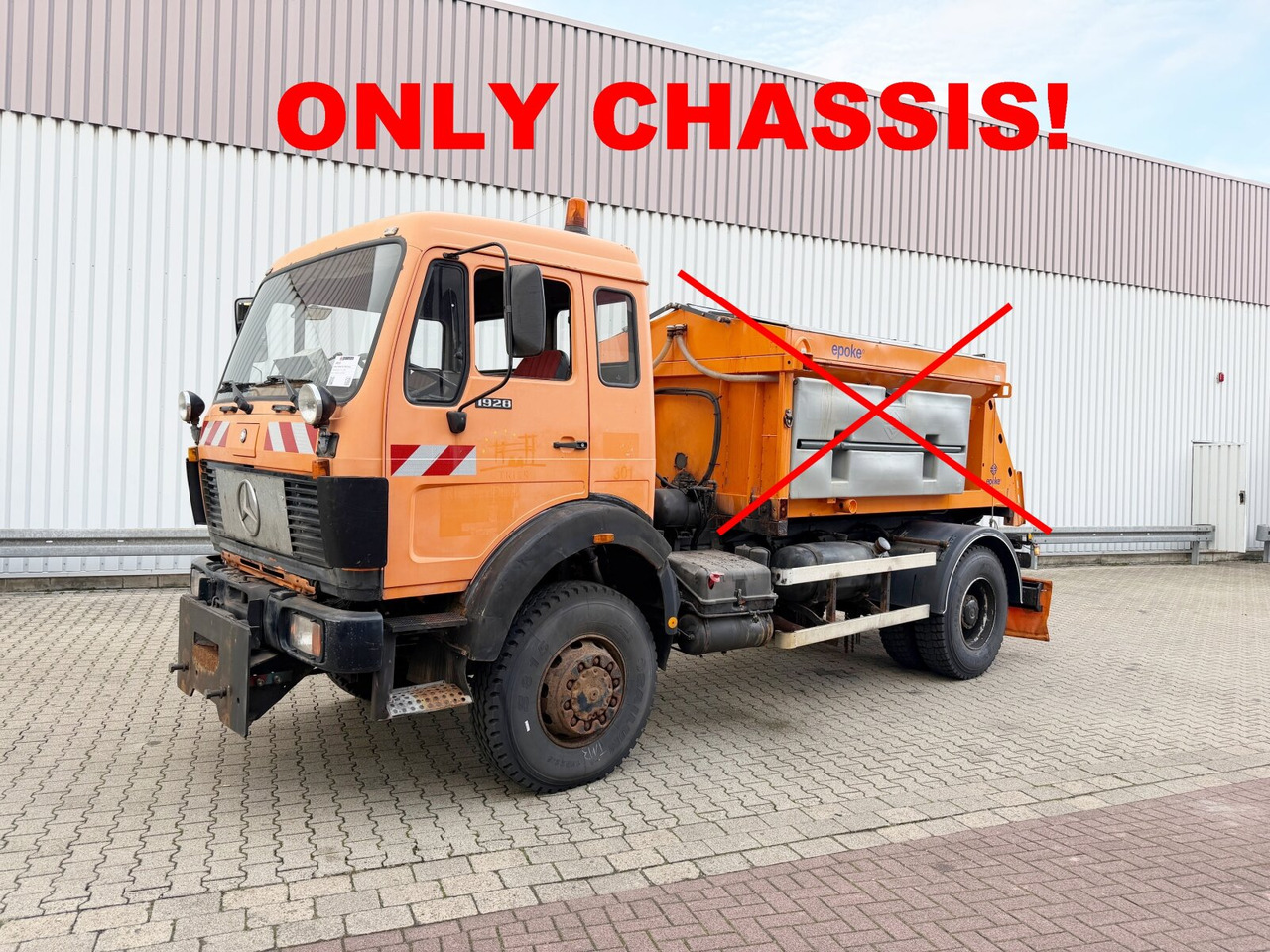 Mercedes-Benz NG 1928 A 4x4 NG 1928 A 4x4, V8-Motor, Winterdienstaustattung - Camión chasis: foto 1 Mercedes-Benz NG 1928 A 4x4 NG 1928 A 4x4, V8-Motor, Winterdienstaustattung - Camión chasis: foto 1