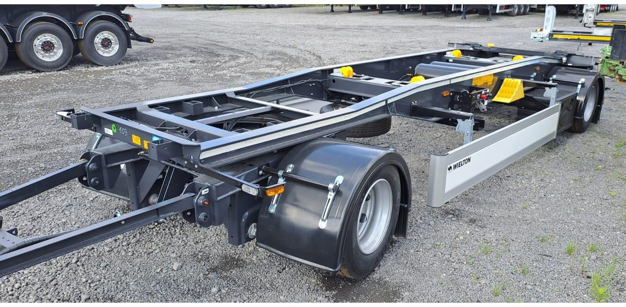 Remolque multilift/ Portacontenedores de cadenas nuevo PS2H M3 PS2H M3 Schlitten-Abrollanhänger: foto 1