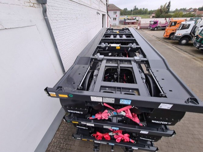 Remolque multilift/ Portacontenedores de cadenas nuevo PS2P70B PS2P70B Abrollanhänger bis 7,25 m Behälter: foto 6