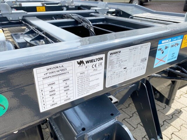 PS2P70B PS2P70B Abrollanhänger bis 7,25 m Behälter - Remolque multilift/ Portacontenedores de cadenas: foto 5 PS2P70B PS2P70B Abrollanhänger bis 7,25 m Behälter - Remolque multilift/ Portacontenedores de cadenas: foto 5