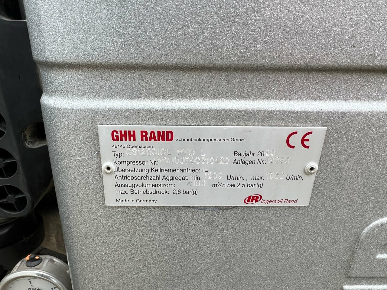 CS1200ICL PTO L Kompressor CS1200ICL PTO L Kompressor - Recambio para Camión: foto 2 CS1200ICL PTO L Kompressor CS1200ICL PTO L Kompressor - Recambio para Camión: foto 2