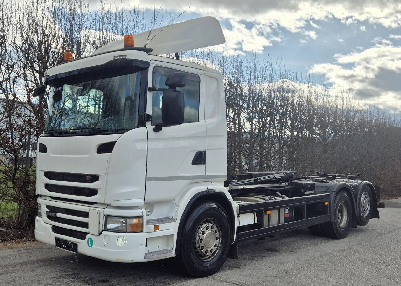 Scania G 440 LB 6x2-4 HNA G 440 LB 6x2-4 HNA, EEV, Lenk-/Liftachse, Schub-Knick - Camión multibasculante: foto 1 Scania G 440 LB 6x2-4 HNA G 440 LB 6x2-4 HNA, EEV, Lenk-/Liftachse, Schub-Knick - Camión multibasculante: foto 1