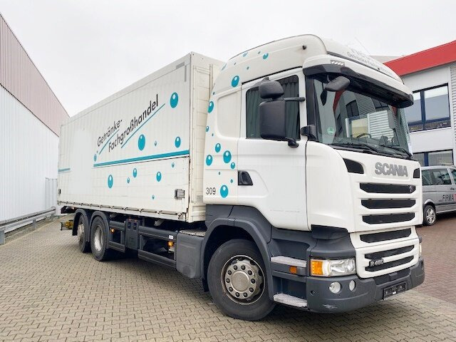Leasing para Scania R450 LB 6x2-4 R450 LB 6x2-4 Getränkekoffer, Retarder, Lift-/Lenkachse, Stapleraufnahme Scania R450 LB 6x2-4 R450 LB 6x2-4 Getränkekoffer, Retarder, Lift-/Lenkachse, Stapleraufnahme: foto 9