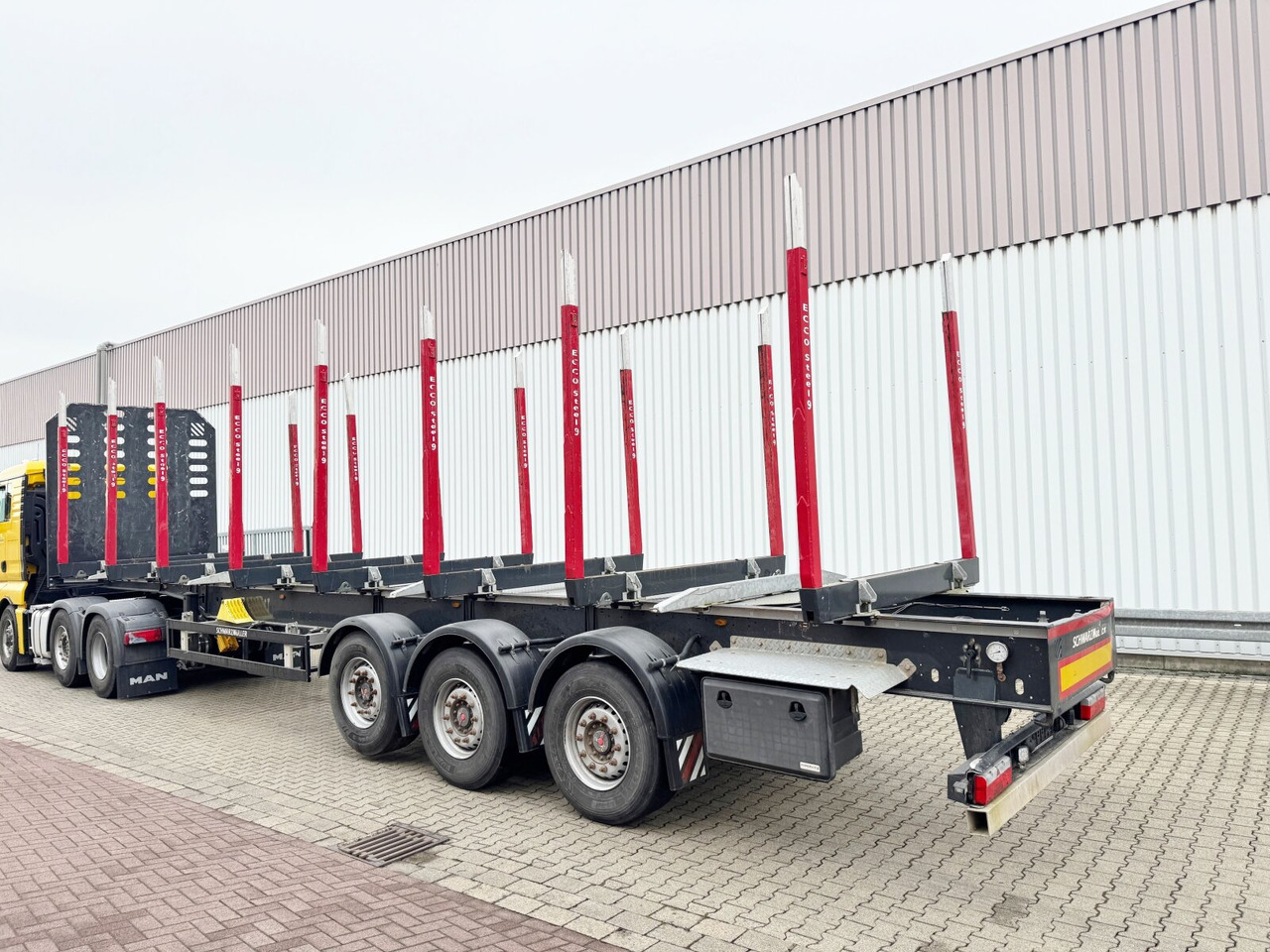 Schwarzmüller 3-Achs Holzauflieger 3-Achs Holzauflieger, Liftachse, MEHRFACH VORHANDEN! - Semirremolque maderero: foto 5 Schwarzmüller 3-Achs Holzauflieger 3-Achs Holzauflieger, Liftachse, MEHRFACH VORHANDEN! - Semirremolque maderero: foto 5