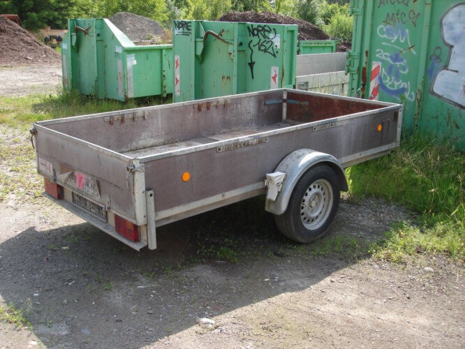 Trebbiner Anh Pritsche TREBBINER FAHRZEUGWERK, 1.500 kg - Remolque de coche: foto 2 Trebbiner Anh Pritsche TREBBINER FAHRZEUGWERK, 1.500 kg - Remolque de coche: foto 2