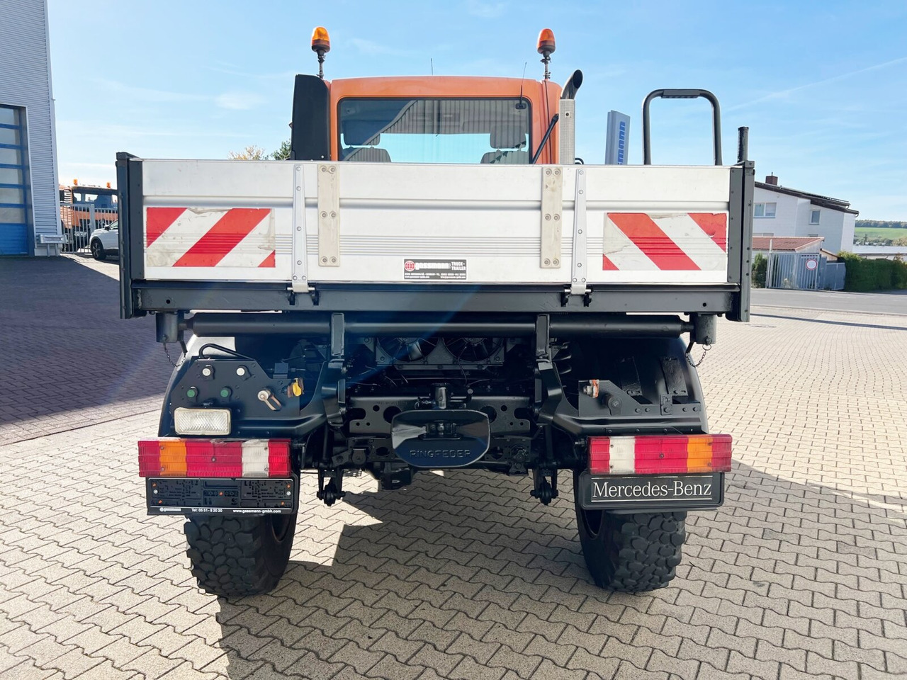 Camión volquete, Vehículo municipal Unimog U 300 4x4 U 300 4x4, Kipper, Kommunalhydraulik, VarioPilot, Zapfwelle: foto 11