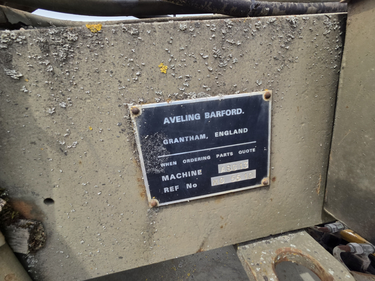 Grader Aveling Barford ASG-13: foto 11