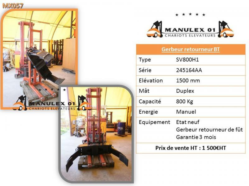 BT SV800H1 - Apilador: foto 3 BT SV800H1 - Apilador: foto 3