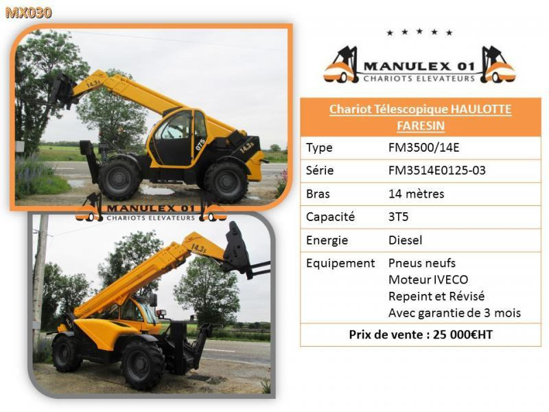 Haulotte FM3500/14E - Carretilla todo terreno: foto 5 Haulotte FM3500/14E - Carretilla todo terreno: foto 5