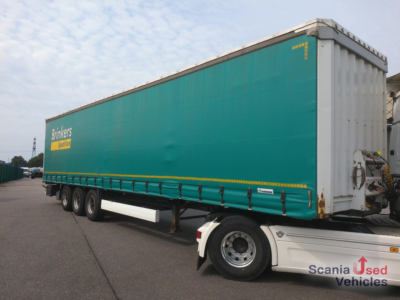 KRONE SD Schiebeplane / Curtainsider - Semirremolque lona: foto 1 KRONE SD Schiebeplane / Curtainsider - Semirremolque lona: foto 1