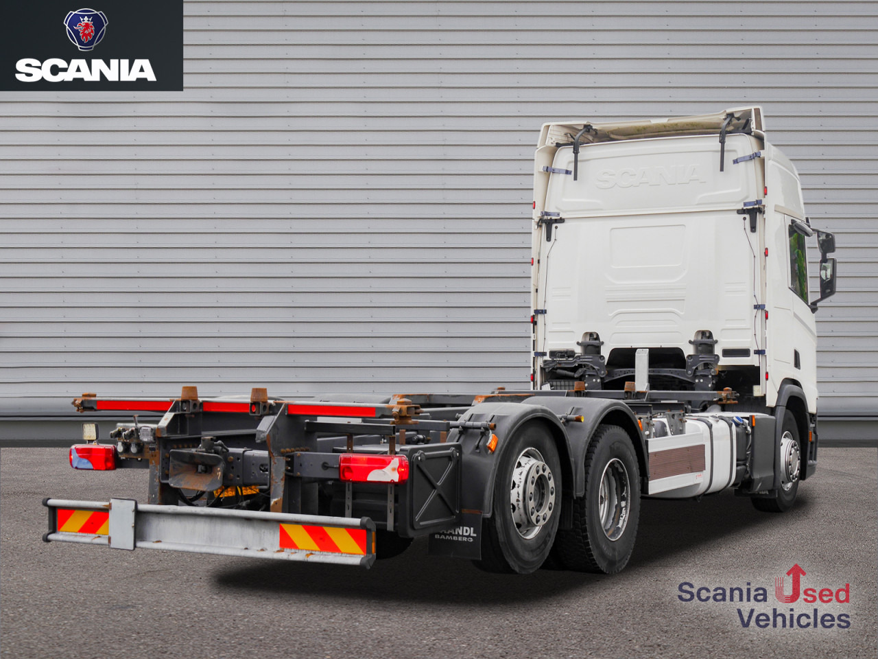 Camión portacontenedore/ Intercambiable SCANIA R 450 B6x2*4NB Lenkachse, Standklima: foto 10