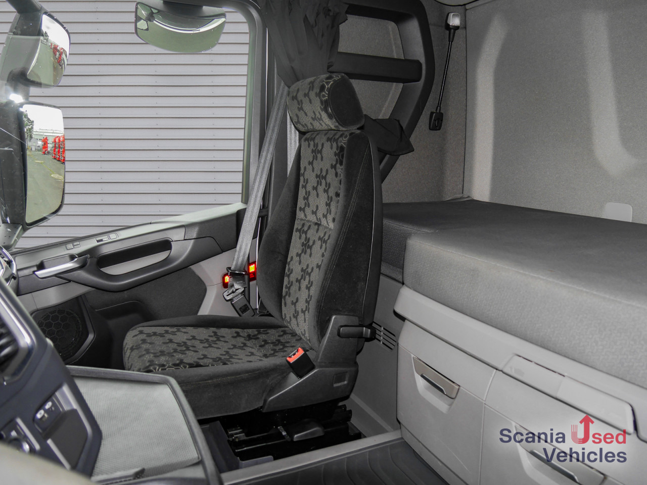 Camión portacontenedore/ Intercambiable SCANIA R 450 B6x2*4NB Lenkachse, Standklima: foto 15
