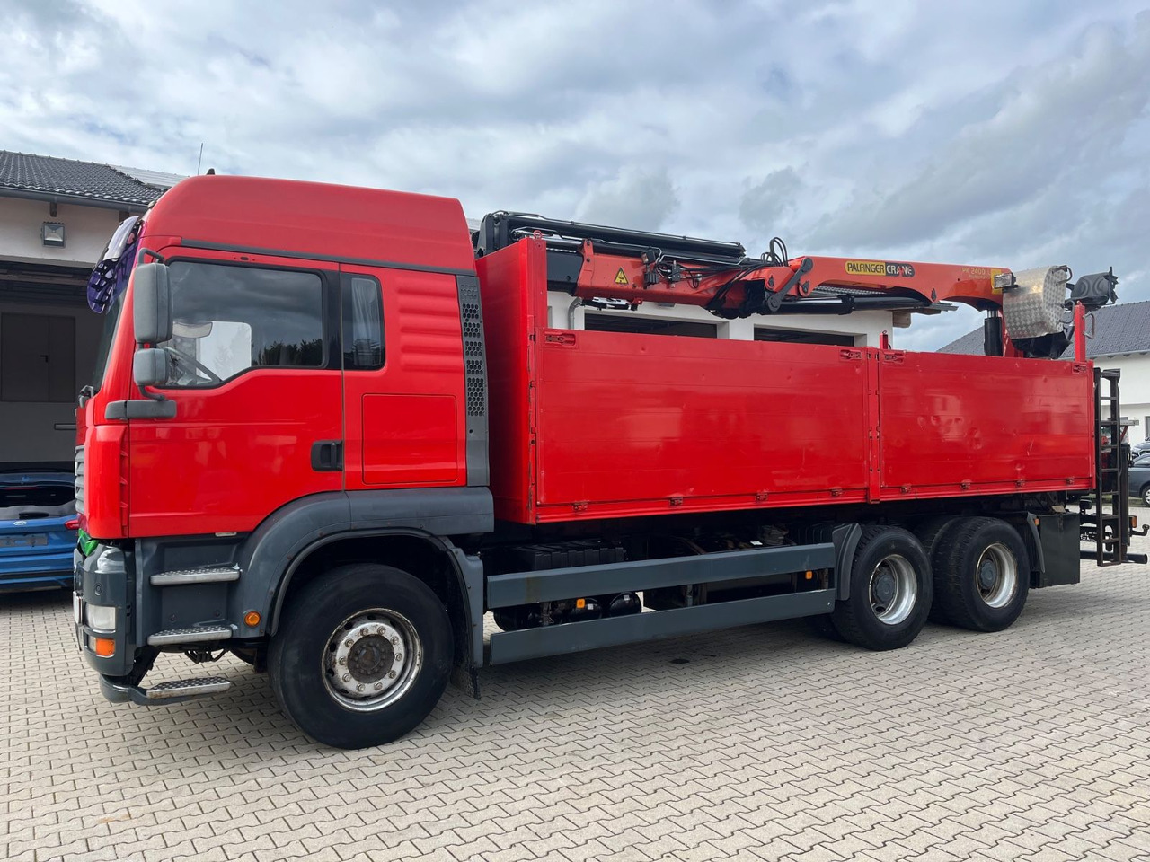 MAN TGA 26.480 mit Palfinger PK 24001L mit Winde - Camión caja abierta, Camión grúa: foto 2 MAN TGA 26.480 mit Palfinger PK 24001L mit Winde - Camión caja abierta, Camión grúa: foto 2