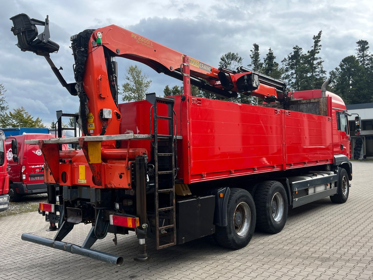 MAN TGA 26.480 mit Palfinger PK 24001L mit Winde - Camión caja abierta, Camión grúa: foto 5 MAN TGA 26.480 mit Palfinger PK 24001L mit Winde - Camión caja abierta, Camión grúa: foto 5