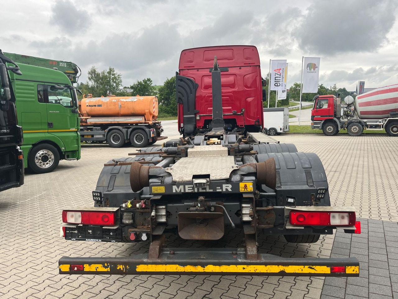 Renault T520 6x2 Meiller RS 21 Abrollkipper Lift Lenk - Camión multibasculante: foto 5 Renault T520 6x2 Meiller RS 21 Abrollkipper Lift Lenk - Camión multibasculante: foto 5