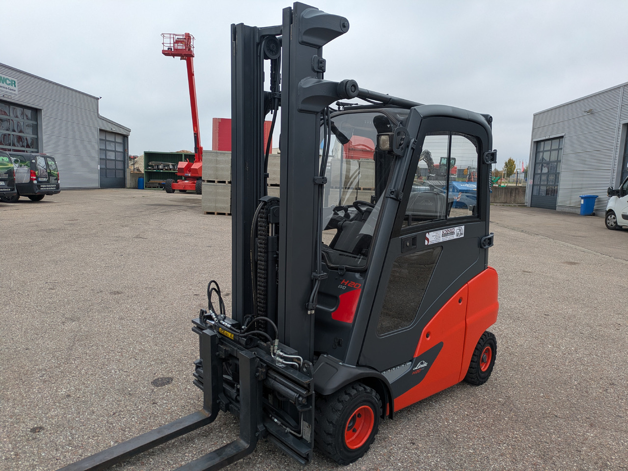 Linde H20D-01 Diesel Stapler Triplexmast Kabine Heizung ZVG - Carretilla elevadora diésel: foto 2 Linde H20D-01 Diesel Stapler Triplexmast Kabine Heizung ZVG - Carretilla elevadora diésel: foto 2