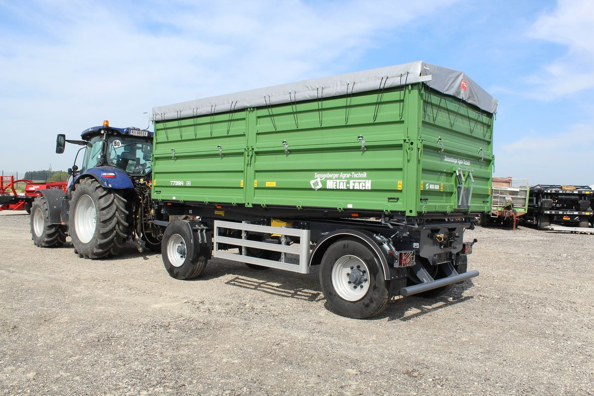 Metal-Fach T 739- 18 to. Zweiachskipper-Vollaussattung - Remolque volquete agrícola: foto 1 Metal-Fach T 739- 18 to. Zweiachskipper-Vollaussattung - Remolque volquete agrícola: foto 1