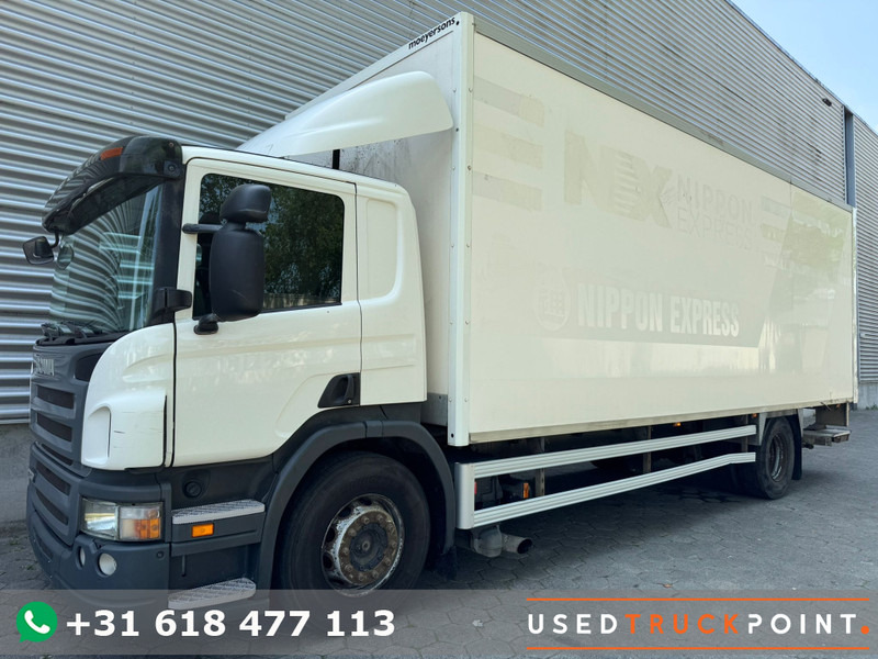 Scania P 230 / Klima / Manual / Tail Lift / TUV: 10-2025 / Belgium Truck - Camión caja cerrada: foto 1 Scania P 230 / Klima / Manual / Tail Lift / TUV: 10-2025 / Belgium Truck - Camión caja cerrada: foto 1
