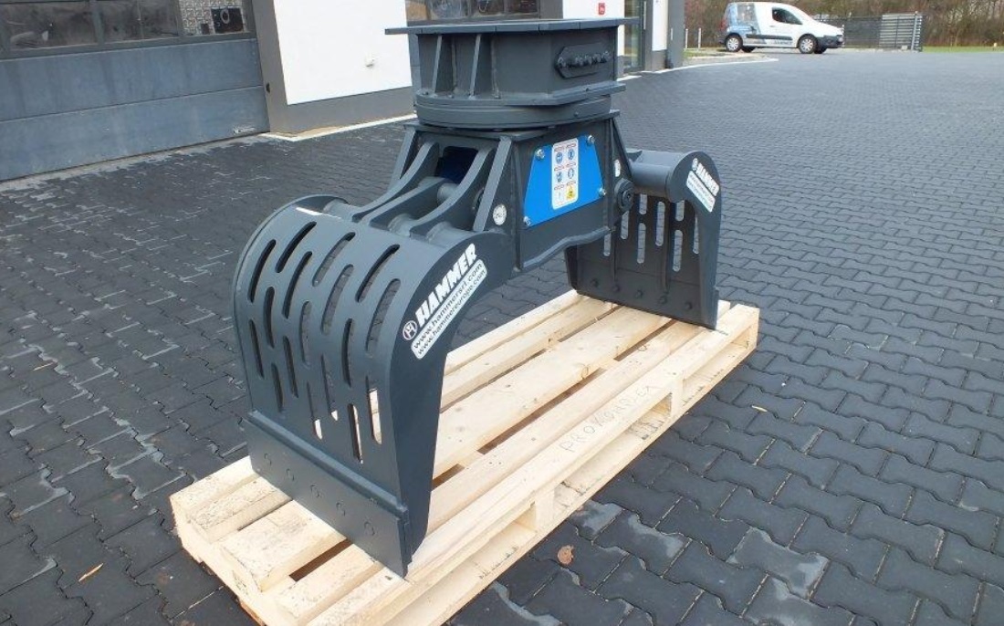 Pinza de manipulación para Maquinaria de construcción nuevo HAMMER GR 100 HD Hydraulic Demolition Sorting grapple: foto 6
