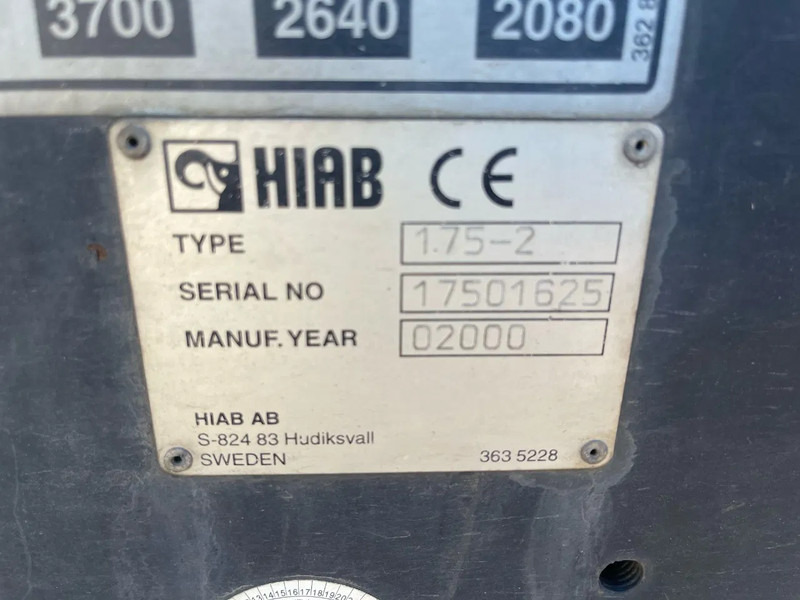 Kaiser HIAB  175, REMOTE control,  retractable - Semirremolque plataforma/ Caja abierta: foto 5 Kaiser HIAB  175, REMOTE control,  retractable - Semirremolque plataforma/ Caja abierta: foto 5