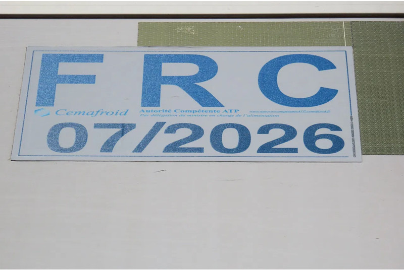 Semirremolque frigorífico LAMBERET FRC 07/2026, SAF, 5496 diesel hours, CARRIER VECTOR 1550: foto 9