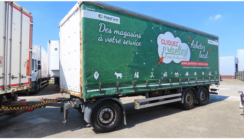 Lecitrailer 27000 kg! Liftaxel, 3 axel BPW, Edscha - Remolque con toldo: foto 4 Lecitrailer 27000 kg! Liftaxel, 3 axel BPW, Edscha - Remolque con toldo: foto 4