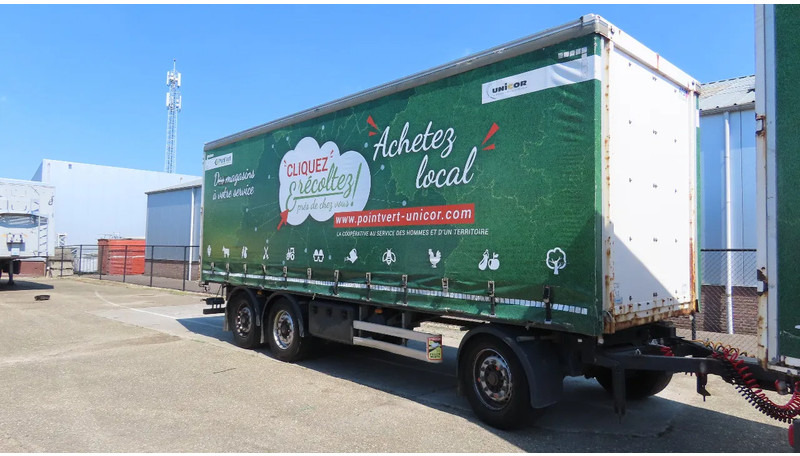 Lecitrailer 27000 kg! Liftaxel, 3 axel BPW, Edscha - Remolque con toldo: foto 3 Lecitrailer 27000 kg! Liftaxel, 3 axel BPW, Edscha - Remolque con toldo: foto 3