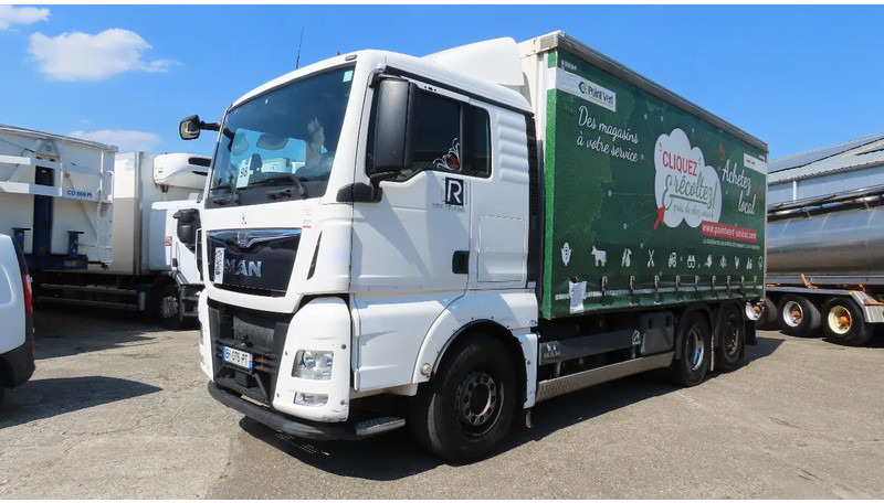 MAN TGX 26.480 446577 KM! RETARDER+ liftaxel + moving axel - Camión lona: foto 5 MAN TGX 26.480 446577 KM! RETARDER+ liftaxel + moving axel - Camión lona: foto 5