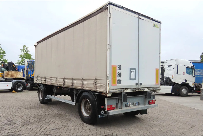 Samro bj 2020 opbouw! BPW ECO PLUS, DISC BRAKES, WHEELBASE 4,33 - Semirremolque lona: foto 1 Samro bj 2020 opbouw! BPW ECO PLUS, DISC BRAKES, WHEELBASE 4,33 - Semirremolque lona: foto 1