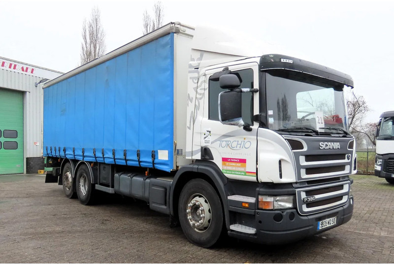 Scania P380 RETARDER, Rear camera, "as NEW state". France truck - Camión lona: foto 1 Scania P380 RETARDER, Rear camera, "as NEW state". France truck - Camión lona: foto 1