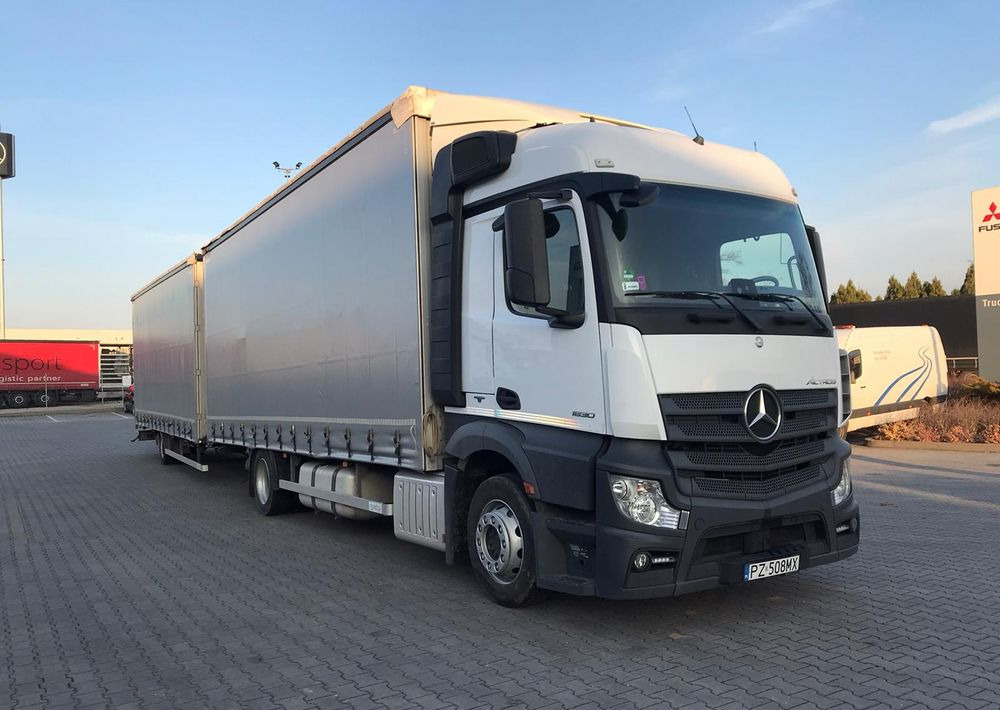 Mercedes-Benz Actros 1830 LnR - Camión lona: foto 2 Mercedes-Benz Actros 1830 LnR - Camión lona: foto 2
