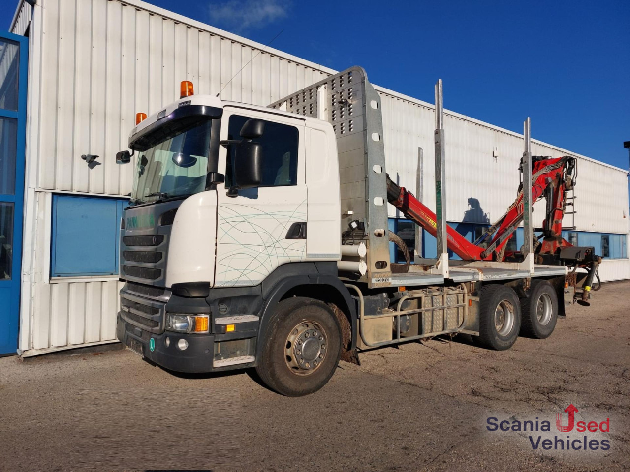 SCANIA R 490 LB6x4HNB E6 Holztransporter - Camión forestal: foto 1 SCANIA R 490 LB6x4HNB E6 Holztransporter - Camión forestal: foto 1