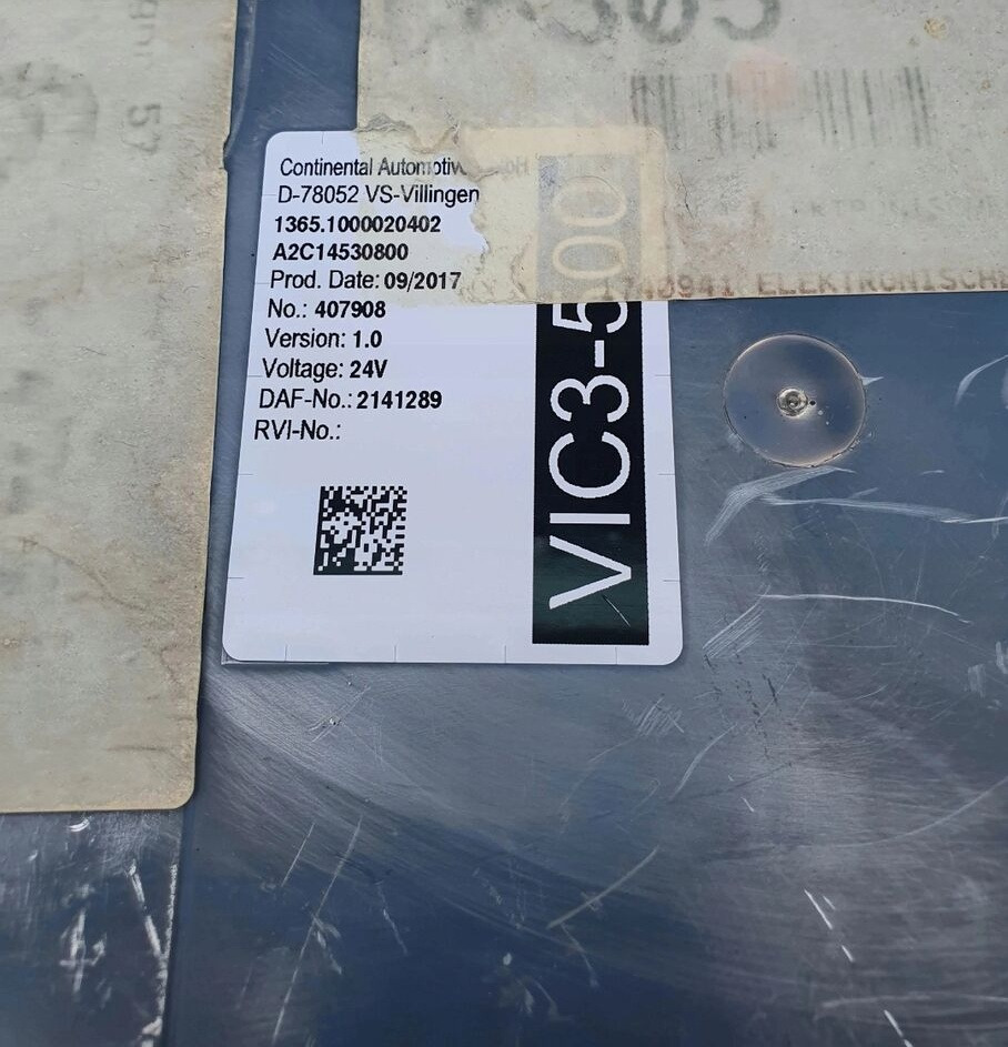 DAF - Unidad de control para Camión: foto 3 DAF - Unidad de control para Camión: foto 3